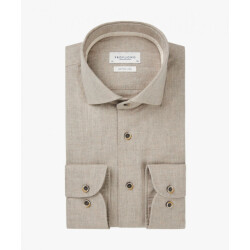 Profuomo Ppwh10012c f shirt x-cutaway sf beige overhemd -  profu
