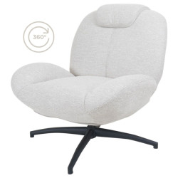 Home67 Fauteuil lily natural