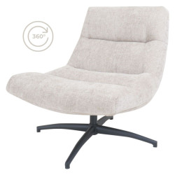 Home67 Fauteuil quinn clay