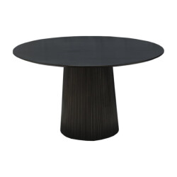 Old Inn Eetkamertafel rome zwart 130cm