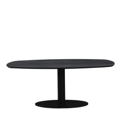Old Inn Eettafel berlijn deens ovaal zwart 240cm