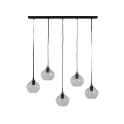 Light & Living Hanglamp mat-helder 5l rakel Ø 20 x 120cm
