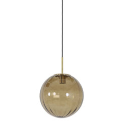 Light & Living Hanglamp glas -goud magdala Ø 30cm