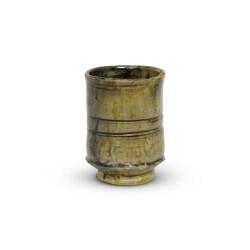 Safaary Tamegroute vaas mosterd Ø 12 x 16cm