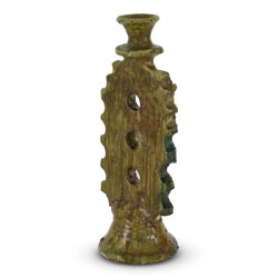 Safaary Tamegroute kandelaar mosterd Ø 15 x 40cm