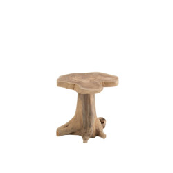J-Line Bijzettafel teakhout small