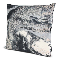 Safaary Oosterse kussen zwart kosmos 45 x 45cm