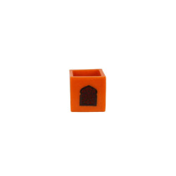 Safaary Marokkaanse waxinelichthouder Ø 12 x 12cm-poort patroon