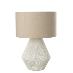J-Line Tafellamp string jute
