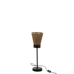 J-Line Staanlamp jute beige small luna