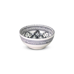 Safaary Marokkaanse kom -wit Ø 16 x 7cm