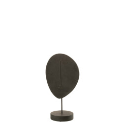 J-Line Hoofd plat op voet poly small