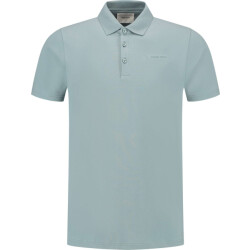 Pure Path Regular fit polo ss t-shirts blue grey