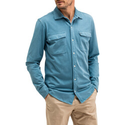 Butcher of Blue Finn pocket jersey overshirt
