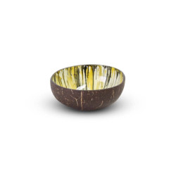 Safaary Coconut bowl geel Ø 13 x 7cm