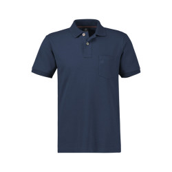 Lerros Heren polo 25332061 485 classic navy