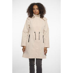 Rino & Pelle medium length parka with detachble hood tibo.7002521 9030 birch