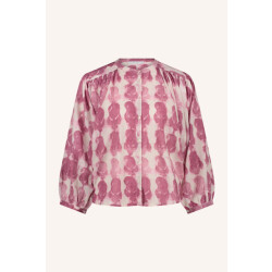 By-Bar Amsterdam becky merlot blouse 25112062 128 merlot print