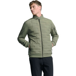 No Excess Jacket short fit sealed knitted mix light army