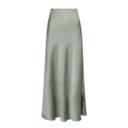 Neo Noir vicky heavy sateen skirt 159588 627 smoke green