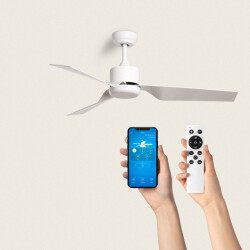 Cool Breeze Fluisterstille plafondventilator nordgren afstandsbediening & timer