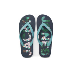 Jack & Jones Heren teenslippers jfwlogo marine