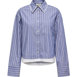 Only Onlblanca life ls mix shirt wvn true blue/w bright
