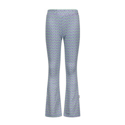 B.Nosy Zomer flair broek meisjes blauw/ aop phoebe