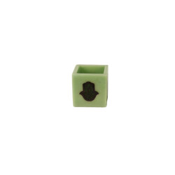 Safaary Marokkaanse kaarslichthouder Ø 12 x 12cm-hand patroon