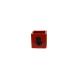 Safaary Marokkaanse kaarshouder Ø 12 x 12cm-hand patroon