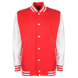 FDM Unisex varsity / university jacket (contrast mouwen)