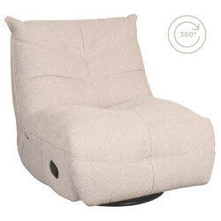 Home67 Relaxfauteuil just chill naturel boucle