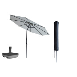 Kopu ® valencia parasol rond 300 cm met beschermhoes en voet -