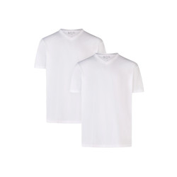 Phil & Co Heren ondershirt katoen t-shirt v-hals 2-pack