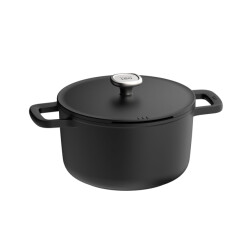 BergHOFF Leo recycled kookpan met deksel phantom -24cm 5.6l