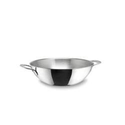 Habonne Avance wok 34 cm rvs