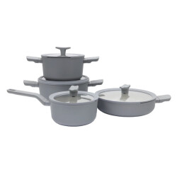 BergHOFF Pannenset balance recycled moonmist 4 delig downdraft