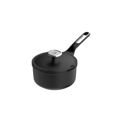 BergHOFF Leo recycled steelpan met deksel phantom -18cm