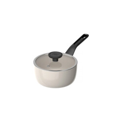 BergHOFF Leo steelpan met deksel glints spirit 18cm
