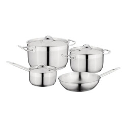BergHOFF Pannenset 7-delig rvs | essentials