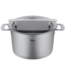 Fissler Phi collection soeppan met downdraft glasdeksel 24cm