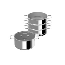 BergHOFF Helix 5-delig steamer set dina