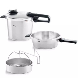 Fissler Vitavit premium snelkookset met inzet, 2,5l / 6l