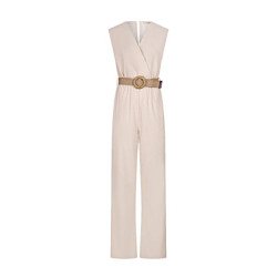 Esqualo Jumpsuit sp25-30018 light sand