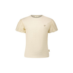 Le Chic Zomer t-shirt meisjes creme narah