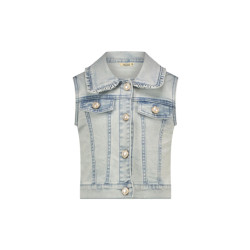 Le Chic Zomer gilet meisjes denim angel