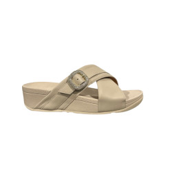 FitFlop Lulu crystal buckle