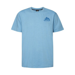 Petrol Industries men t-shirt ss m-1050-tsr625 5187 pale blue