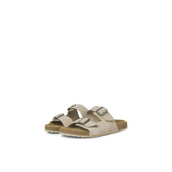Jack & Jones Heren sandaal slipper jfwlouis suede taupe