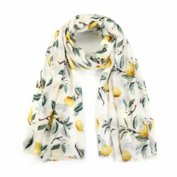 Sunset shawl sh70176 white